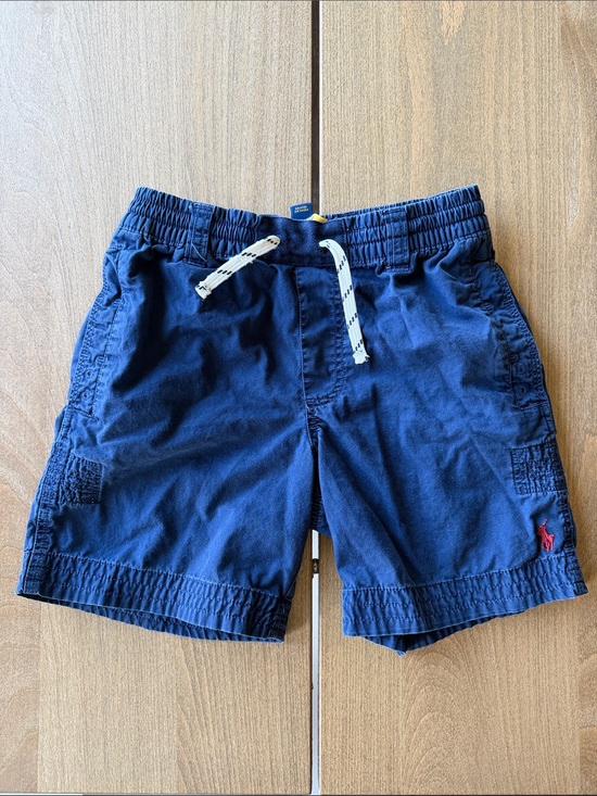 Polo Ralph Lauren Other - Polo Ralph Lauren Boys Size 8 Navy Elastic Waist Cotton Shorts